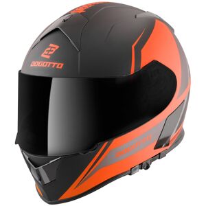 Bogotto V126 G-Evo Helm - Schwarz Orange - XL - unisex