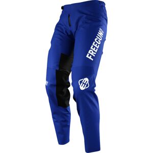 Freegun Devo Kinder Motocross Hose - Blau - 11 - 12 12- 14 12/14 12 Jahre 13 Jahre - unisex