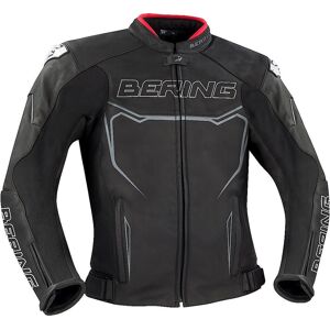 Bering Cletor Motorrad Lederjacke - Schwarz - S - unisex