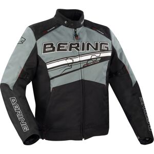 Bering Bario Motorrad Textiljacke - Schwarz Grau Weiss - XL - unisex