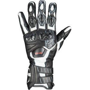 IXS RS-200 3.0 Motorradhandschuhe - Schwarz Weiss - M - unisex