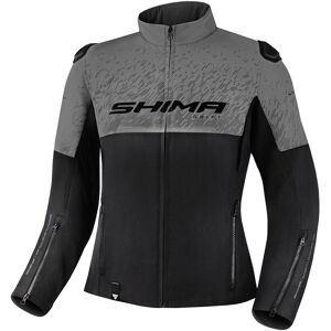 SHIMA Drift Damen Motorrad Textiljacke - Schwarz Grau - L - female