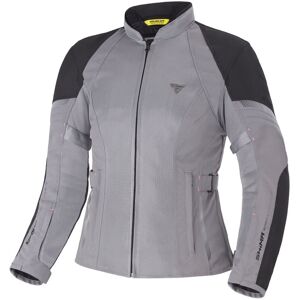 SHIMA Jet wasserdichte Damen Motorrad Textiljacke - Grau - XL - female