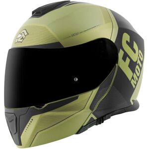 FC-Moto Novo Circuit Klapphelm - Schwarz Grün - XL - unisex