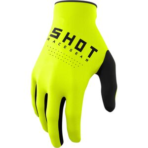 Shot Draw Kinder Motocross Handschuhe - Gelb - 8/9 - unisex