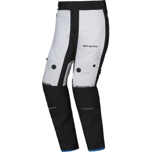 Ixon M-Skeid Motorrad Textilhose - Schwarz Grau - 2XL - unisex