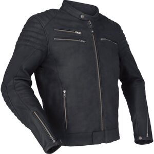 Richa Charleston Motorrad Lederjacke - Schwarz - 60 - unisex