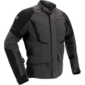 Richa Cyclone 2 Gore-Tex wasserdichte Motorrad Textiljacke - Schwarz Grau - 3XL - unisex