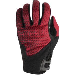 Richa Dora Damen Motorrad Handschuhe - Schwarz Rot - S - female