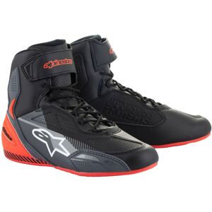 Alpinestars Faster 3, Kurzstiefel Schwarz/Weiß/Rot 9 male