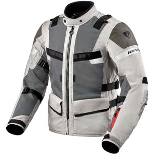 Revit Cayenne 2, Textiljacke Hellgrau/Grau/Dunkelgrau XXL male