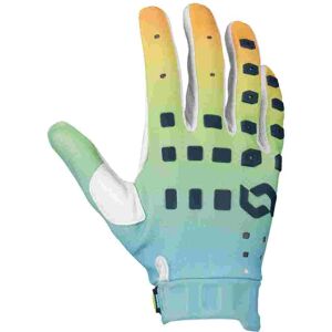 We Cycle Scott Podium Pro MX Motocross / DH Fahrrad Handschuhe blau/orange 2024 XXL (12)