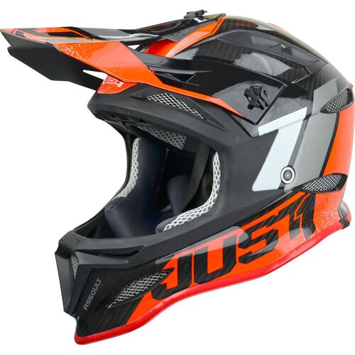 Just1 JDH Assault Mips Downhill Helm – Schwarz Rot – L – unisex