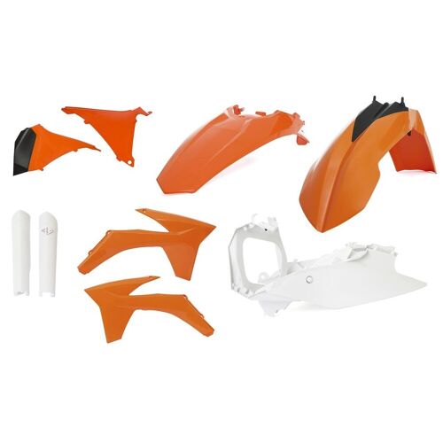Acerbis Plastik-Kit Full-Kit Orange Einheitsgröße