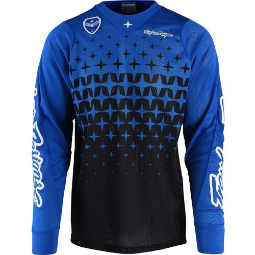 Troy Lee Designs SE Air Jersey Megaburst blau/schwarz M Herren