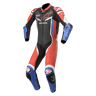 Lederanzug Alpinestars Honda GP Pro V2 1PC Schwarz-Rot-Blau M 48