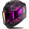 Integralhelm Shark D-Skwal 3 Mayfer Matt Schwarz-Violett-Anthrazit XS