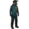 Anzug FXR Recruit Lite Schwarz-Drk Stahl-Inferno XL