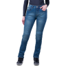 Motorradjeans Course Rey Straight/Regular Dunkelblau Damen W30 L32