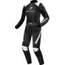 Bogotto Losail 2-Teiler Damen Motorrad Lederkombi - Schwarz Weiss - 34 - female