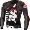 Alpinestars Sequence Protektionsjacke lange Ärmel - Schwarz Weiss - 2XL - unisex