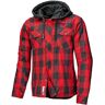 Held Lumberjack II Motorrad Textiljacke - Schwarz Rot - L - unisex