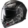 HJC F70 Spector Helm - Schwarz Grau - M - unisex