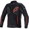 Alpinestars Viper V3 Air Motorrad Textiljacke - Schwarz Rot - 3XL - unisex