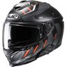 HJC i71 Simo Helm - Schwarz Rot - XS 54 55 - unisex