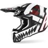 Airoh Twist 2.0 Mask Motocross Helm - Schwarz Weiss - XS - unisex
