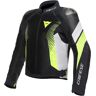 Dainese Super Rider 2 Absoluteshell Motorrad Textiljacke - Schwarz Weiss Gelb - 54 - unisex