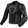 Revit Hyperspeed 2 Air Motorrad Leder-/Textiljacke - Schwarz Grau - 56 - unisex