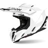 Airoh Twist 3 Solid Motocross Helm - Weiss - L - unisex
