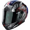 Nolan X-804 RS Ultra Carbon Casey Stoner 10th Anniversary Replica Helm - Schwarz Blau - M - unisex