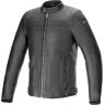 Alpinestars Blacktrack Motorrad Lederjacke - Schwarz - 2XL - unisex