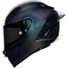 AGV Pista GP RR Iridium Carbon, Integralhelm Dunkelgrau/Grün/Lila XXL male