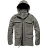 Vintage Industries Darren Parka, Textiljacke wasserdicht Grau XXL male