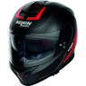 Nolan N80-8 Staple N-Com, Integralhelm Matt-Schwarz/Rot M male