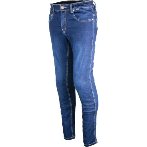 GMS Rattle Slim, Men's motorcycle jeans, Dark blue length 34