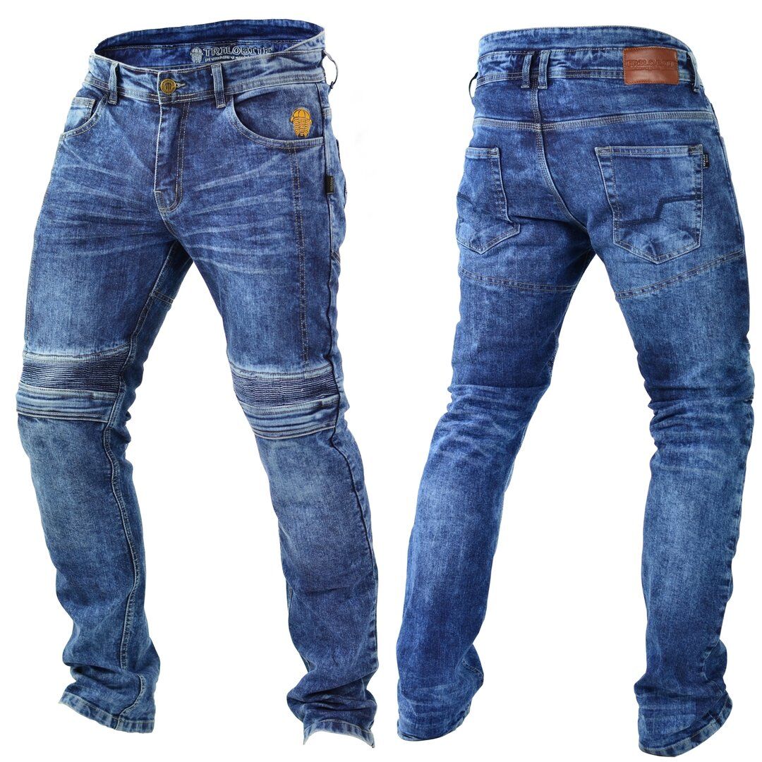 Trilobite Micas Urban Motorrad Jeans - Blau - 32 34 - unisex