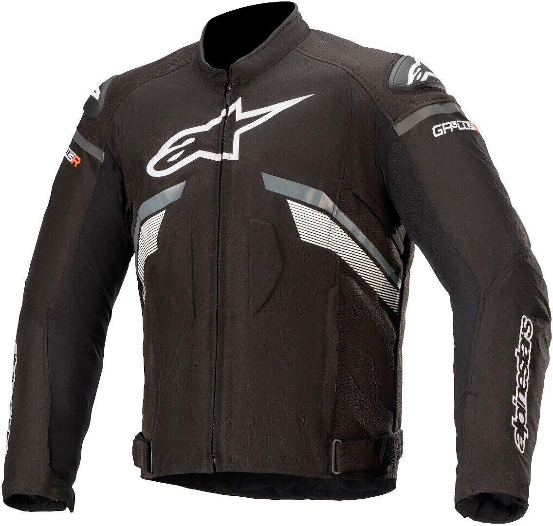 Alpinestars T-GP Plus V3 Motorrad Textiljacke - Schwarz Grau Weiss - XL - unisex