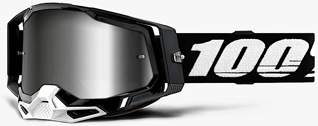 100% Racecraft II Essential Motocross-Brille - Schwarz -  - unisex