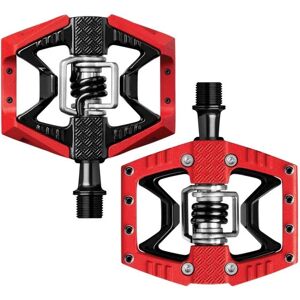 Crankbrothers Double Shot 3 Kombipedaler, Black/red - Sort - Onesize