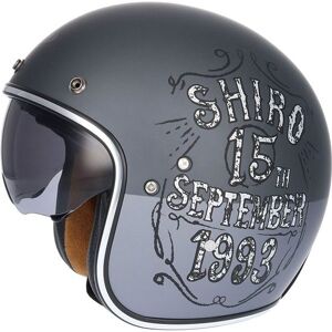 SHIRO Casco Jet  Sh-235 Born Gris Mate