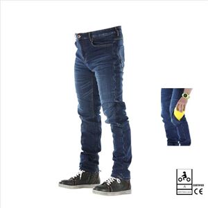 OVERLAP Pantalon Tejano  Monza Smalt Jeans Slim  Homologado