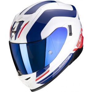 SCORPION Casco  Exo-520 Air Lemans Blanco / Azul / Rojo