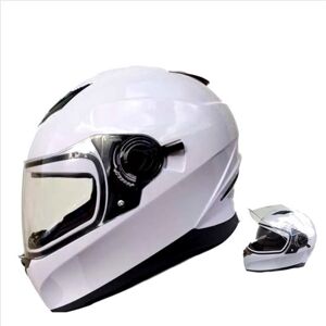 BEST Casco Integral  Way Blanco Con Gafas