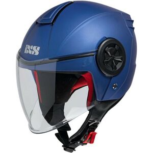 IXS 851. 1.0 Azul Mate Pantalla Larga Casco Jet