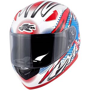 KAPPA Kv38 Houston Spray Blanco Rojo Casco Integral