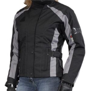 EVOLUTION Chaqueta Evo Lady Tj2.21 Gris Invierno Con Protecciones Impermeable